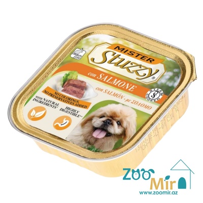 Mister  Stuzzy, консервы для собак с лососем, 150 гр
