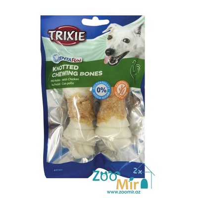 Trixie Denta Fun, жевательный косточки для собак с курицей, 70 гр (цена за 1 пакет)