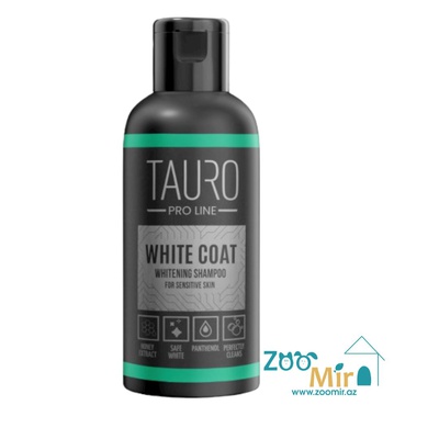 Tauro White Coat, Шампунь «Отбеливание белой шерсти»  для собак и кошек