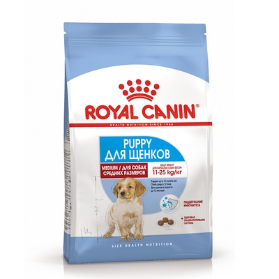 Royal Canin Medium Puppy, 15 кг (цена за мешок)