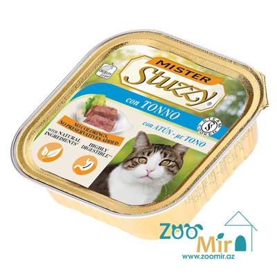 Mister Stuzzy, консервы для кошек с тунцом, 100 гр