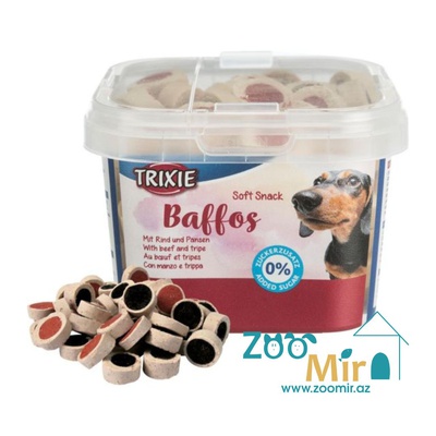 Trixie Baffos, лакомство для собак с говядиной и рубцом, 140 гр (цена за 1 коробку)