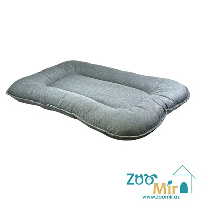 ZooMir, "Pale Gray", лежак-матрасик для мелких и средних пород собак, 90х60х8 см