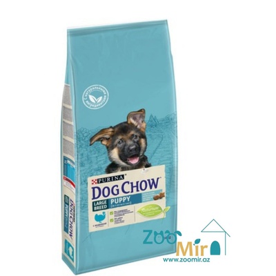 Dog Chow, сухой корм для щенков крупных пород с индейкой, 14 кг (цена за 1 мешок)