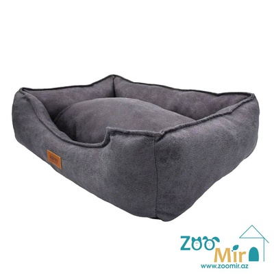 LEPUS Premium, лежак для малых и средних пород собак и кошек, 60х75х24 см (размер: L)(цвет: серый)