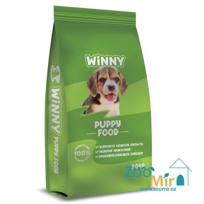 Winny Puppy, полнорационный сухой корм для щенков всех пород, 20 кг (цена за 1 мешок)