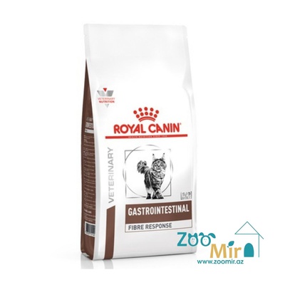 Royal Canin Gastrointestinal Fibre Response, сухой корм с повышенным содержанием клетчатки для кошек при запорах, 400 гр (цена за 1 пакет)