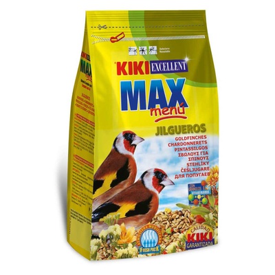 Kiki Max Menu Jilgueros - Специальное питание, дополнительная смесь семян для щеглов 500 г