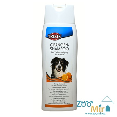 Trixie, шампунь  с приятным запахом апельсина, предназначен для собак с длинной и средней шерстью, 250 мл