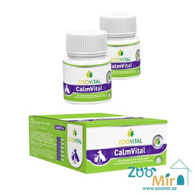 ZOOVITAL CalmVital, таблетки антистресс для собак и кошек, 8 таб.
