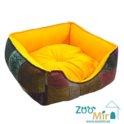 ZooMir, "Сolorful", лежак для мелких пород собак и кошек, 43x40x16 см