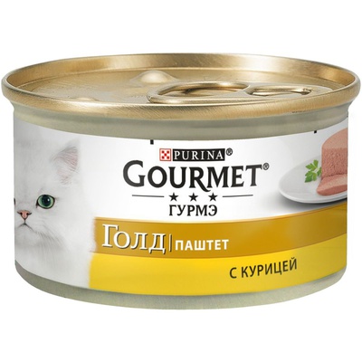 Консервы Gourmet паштет с курицей, 85 г