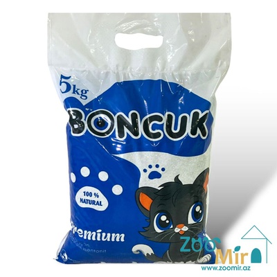 Boncuk Premium, натуральный комкующийся наполнитель, для кошек, 5 кг