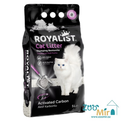 Royalist, натуральный комкающийся наполнитель, для кошек, 5 л