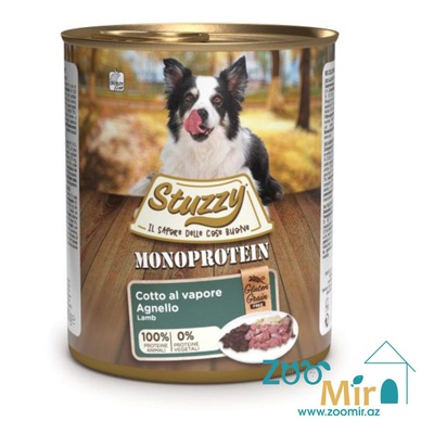 Stuzzy Monoprotein, влажный корм для собак всех пород с ягнёнком, 400 гр
