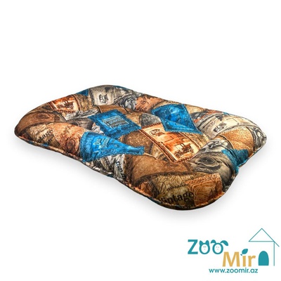 Zoomir, лежак-матрасик для мелких и средних пород собак, 85х60х8 см (цвет: цветной 1)