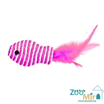 Pet Accessories, игрушка в форме "Рыбки", для котят и кошек (цвет: розовый) (цена за 1 игрушку)