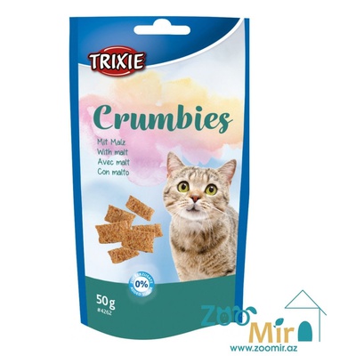 Trixie Crumbies, Подушечки с солодом для кошек, 50 гр