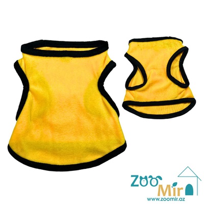 Tu, модель "Mayka", всесезонная одежда для малых пород собак, 5.1 - 6 кг (размер L) (цвет: желтый)