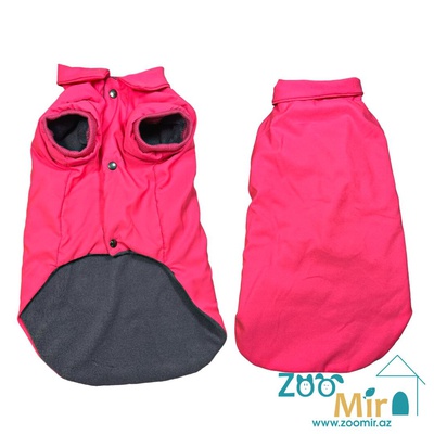 Tu Pet Fashion, модель "Pink 2", куртка-дождевик для собак мини пород, 2,6 -3,5 кг (размер L)