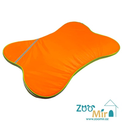 Zoomir, "Neon Orange" лежак-матрасик из плащевого материала, для мелких и средних пород собак, 76х50х2 см (размер L)