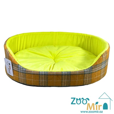 ZooMir, модель лежаки "Матрешка" для мелких пород собак и кошек, 55х42х14 см (размер L)(цвет: клетка)