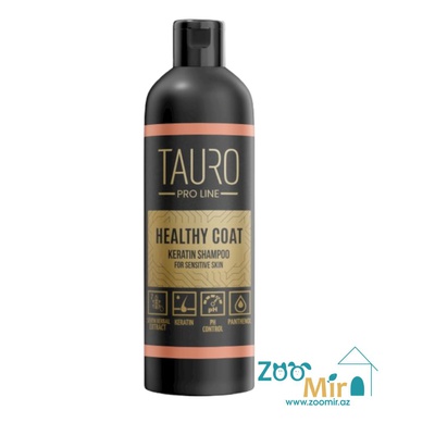 Tauro Healthy Coat, Шампунь с кератином для жесткошерстных пород собак и кошек