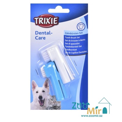 Trixie, набор зубная и массажная насадка на палец