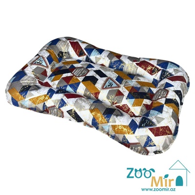 ZooMir, лежак-матрасик для мелких и средних пород собак, 90х60х8 см (цветной 1)