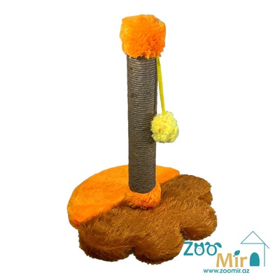 Zoomir "Paw Ripe Orange" , когтеточка для кошек и котят, 41х32х32 см (цвет: оранжево-коричневый)