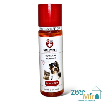 Mally Pet Professional Pet Care Bubble Gum, парфюм для собак и кошек, 100 мл