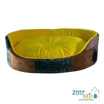 Zoomir "Spring Mood"  модель лежаки "Матрешка" для мелких пород щенков и котят, 43х30х10 см (размер S)
