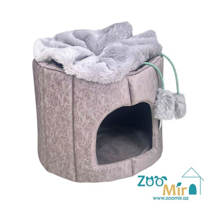 Zoomir модель "Cat Bag", для котят и кошек, 33х35х35 см (цвет: кофейный)