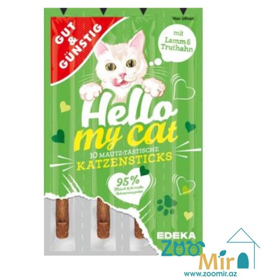 Edekа Hello my cat,  мясные палочки для кошек,  5 гр (цена за 1 палочку)