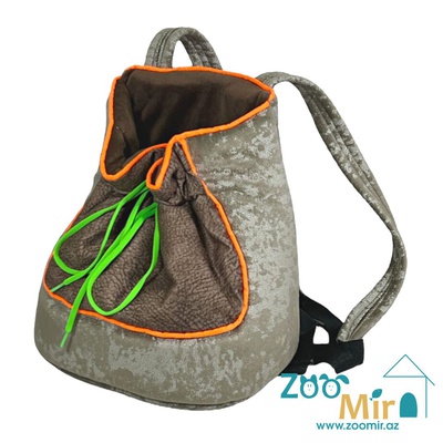 ZooMir, “Color 7” рюкзак-переноска для мелких пород собак и кошек, 25х16х28 см (Размер S)