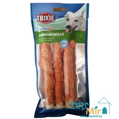Trixie Denta Fun, жевательные косточки для собак с курицей, 140 гр (цена за 1 пакет)