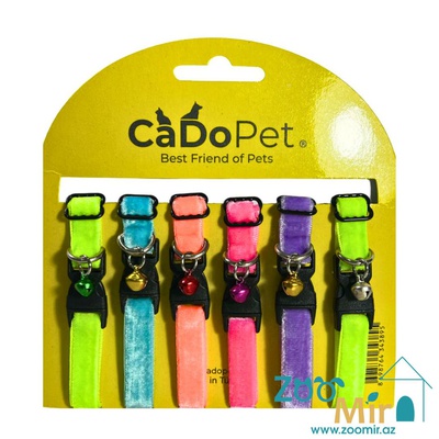 CaDoPet,  декоративный ошейник, для кошек (выпускается в разных цветах)(цена за 1 ошейник)