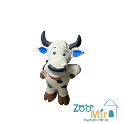 Trixie, игрушка жевательная корова из латекса для собак, 11 см (цена за 1 игрушку)