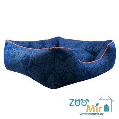 Zoomir, "Millionaire Color" лежак с кантом для мелких и средних пород собак, 60x60x20 см