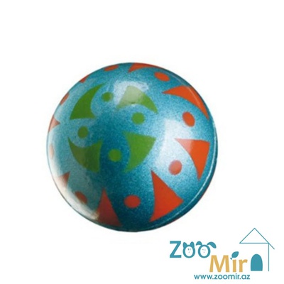 Ferplast PA 6042, игрушка мяч "Металлик" из прочной резины для собак, 6 см (выпускается в разных цветах) (цена за 1 игрушку)