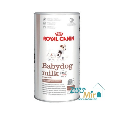 Royal Canin Babydog milk, заменитель молока для щенков от рождения до момента отъема от матери, 300 гр (цена за 1 банку)