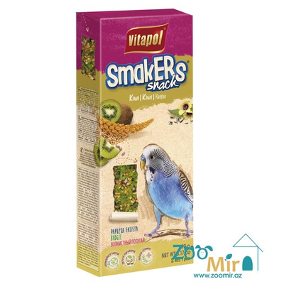 Vitapol Smakers Snack, лакомство для волнистых попугаев c киви, 2 шт., 90 гр