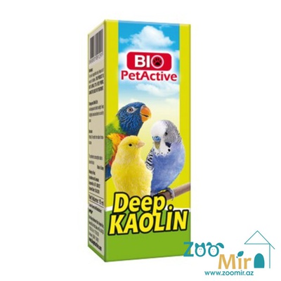 Bio Pet Active Deep Kaolin, витамин для регуляции работы кишечника и защиты стенок кишечника у птиц, 15 мл