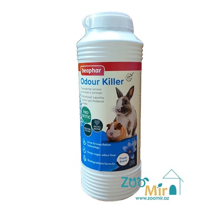 Beaphar, ликвидатор запаха для клеток и загонов, для грызунов, 600 гр