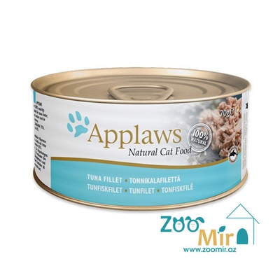 Applaws Natural Cat Food, консервы для кошек со вкусом филе из тунца,  70 гр