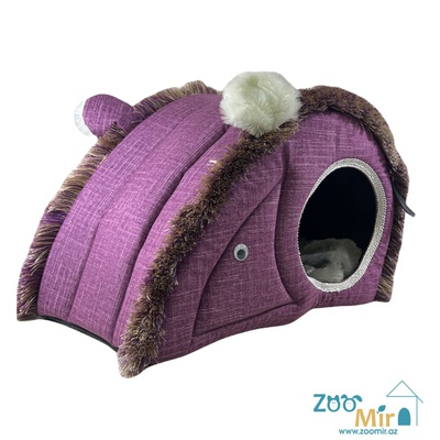 Zoomir, модель “Purple Mouse”  домик для мелких пород собак и кошек, 45х26х30 см
