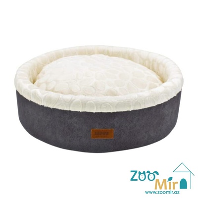 LEPUS Premium, лежак для мелких пород собак и кошек, 50х50х17 см (размер S)(цвет: серый)
