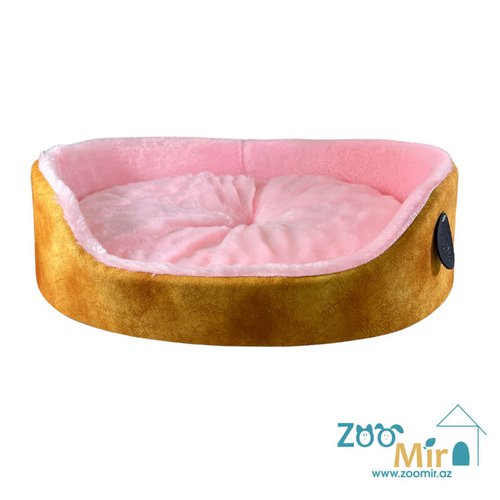 Zoomir "Orange Sunset"  модель лежаки "Матрешка" для мелких пород собак и кошек, 55х42х14 см (размер L)