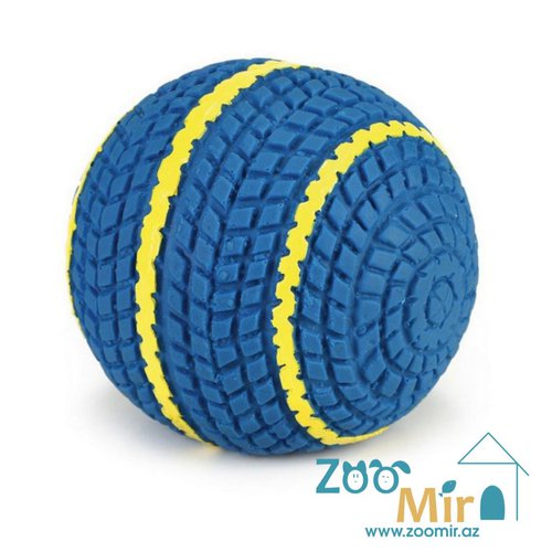 Beeztees, игрушка мяч для собак латекс, 9 см (выпускается в двух цветах) (цена за 1 игрушку)