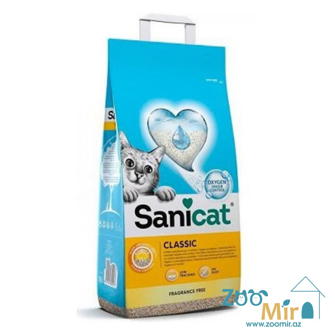 Sanicat Classic Unsecented, впитывающий наполнитель, 10 л.